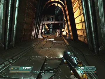 Doom 3 Resurrection of Evil (USA) screen shot game playing